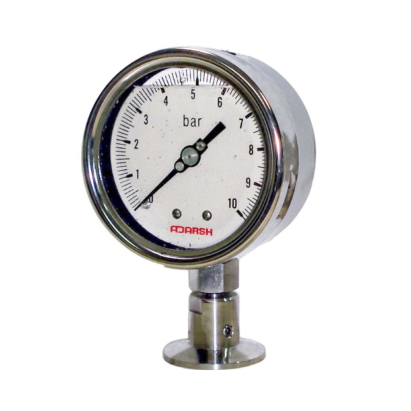 Triclover Pressure Gauge