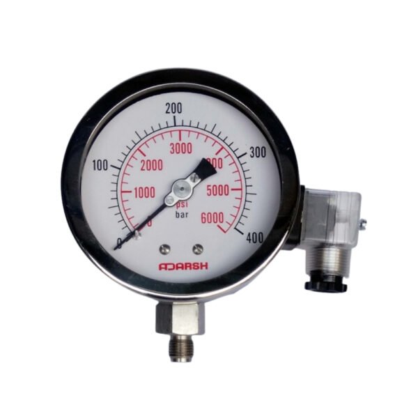 Pressure Gauge with 4–20 mA Transmitter Output