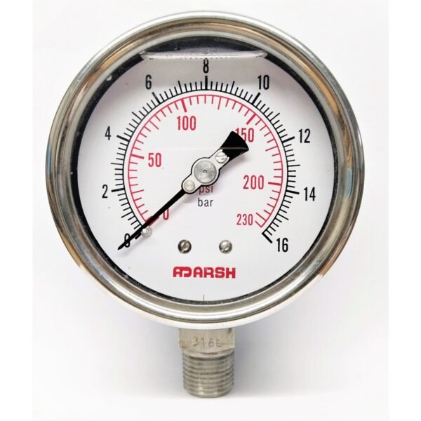 Stainless Steel Pressure Gauge